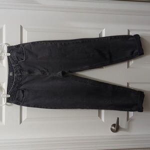BDG Urban Outfitters Mom High Rise Washed Black Denim Jeans 30